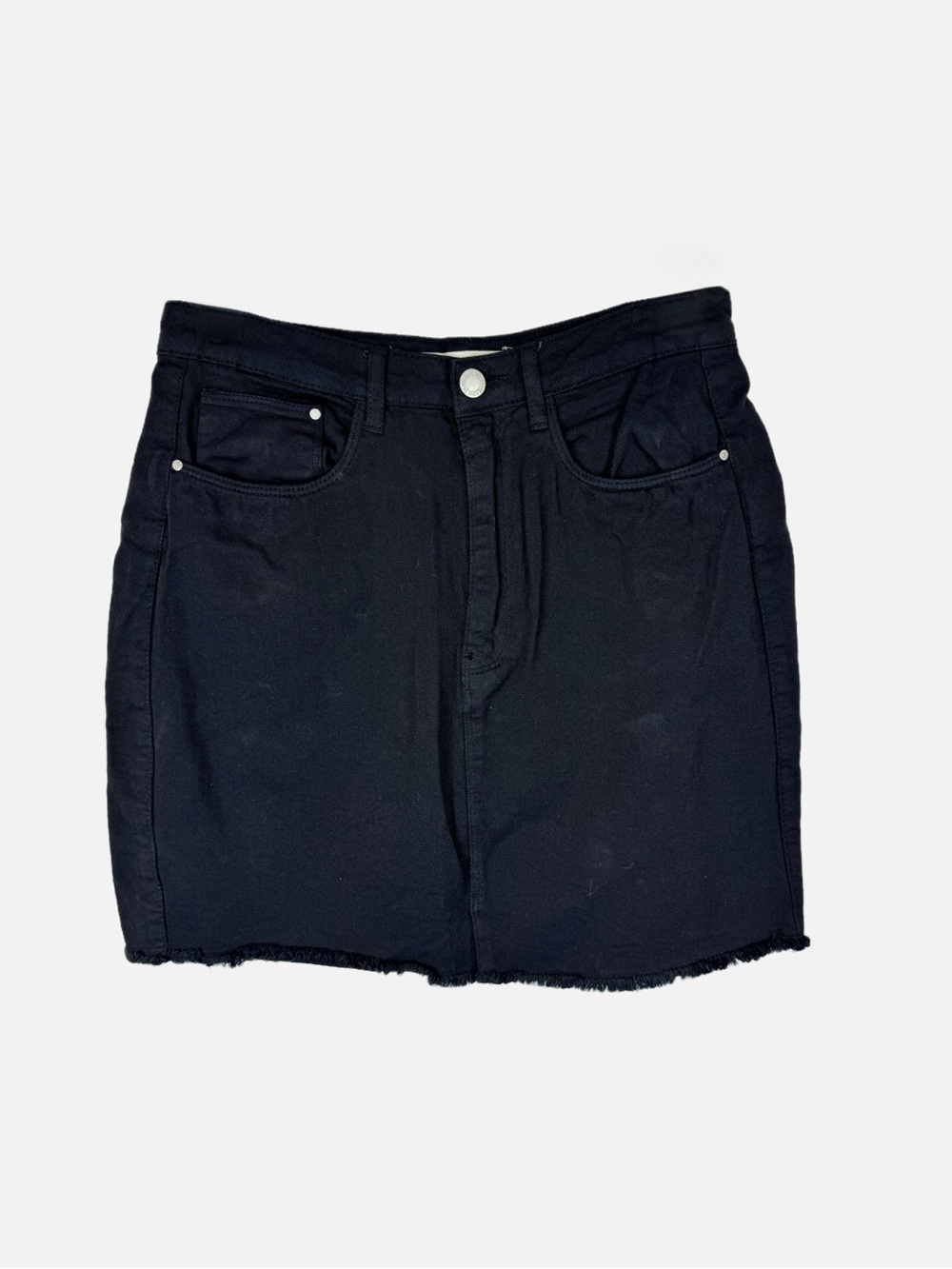 Brave Soul | Black Denim Mini Skirt, 10/38